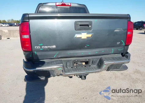 2017 Chevrolet Colorado Lt from USA, damaged, VIN 1GCGTCEN6H1208403